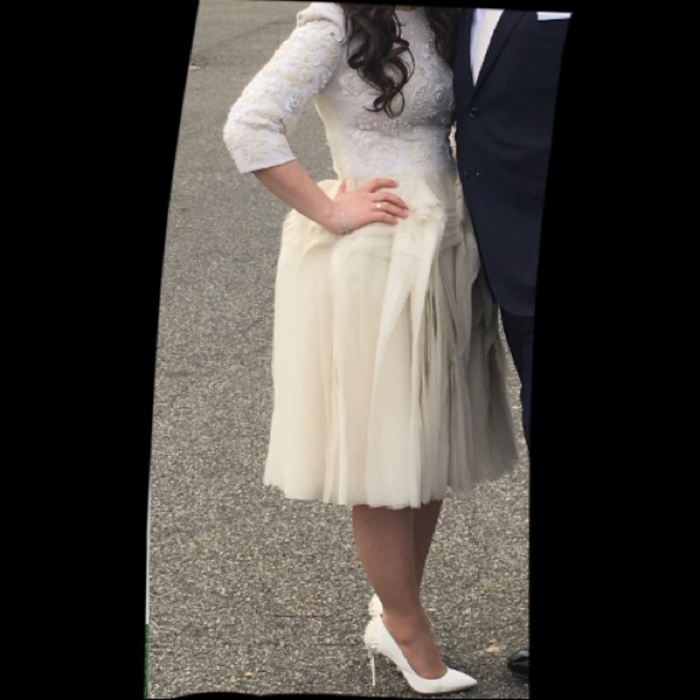 Custome made ivory/white dress